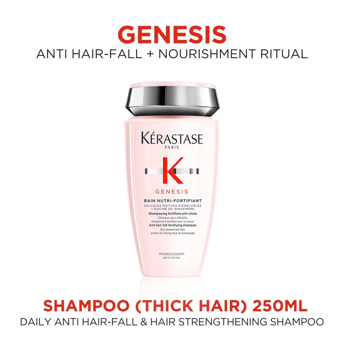 Kérastase Genesis Anti Hair-Fall Fortifying Shampoo for Thick Hair 250ml